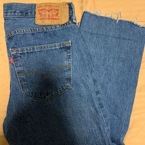 Vintage High Waisted Levis 501 Jeans